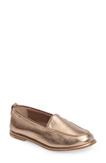 Women's Agl Welted Moc Loafer .5us / 34.5eu - Metallic