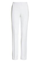 Women's Lafayette 148 New York 'gramercy' Acclaimed Stretch Pants - White