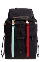 Stella Mccartney Large Eco Nylon Backpack - Black
