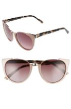 Women's Ted Baker London 53mm Modified Oval Sunglasses - Taupe