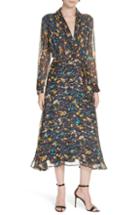 Women's Equipment Vivienne Silk Midi Dress - Blue