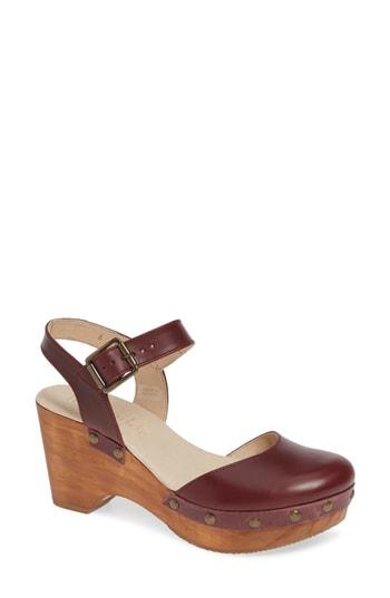 Women's Cordani Zori Clog Sandal M - Burgundy