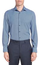 Men's W.r.k Trim Fit Check 4-way Stretch Dress Shirt