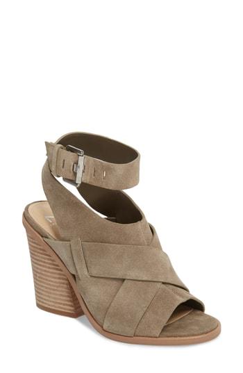 Women's Marc Fisher D Valen Sandal, Size 5 M - Beige