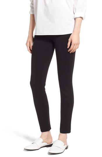 Women's J.crew Any Day Stretch Ponte Pants, Size - Black