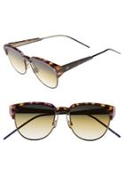 Women's Dior Spectra 53mm Cat Eye Sunglasses - Brown/ Havana