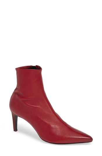 Women's Rag & Bone Beha Pointy Toe Bootie Us / 36eu - Red