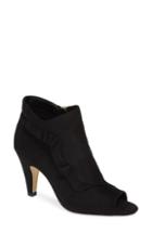 Women's Bella Vita Nicolette Ruffle Dress Bootie Ww - Black