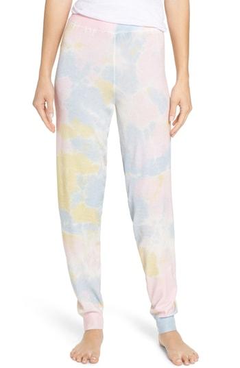 Women's Ragdoll Tie Dye Knit Pants - Ivory