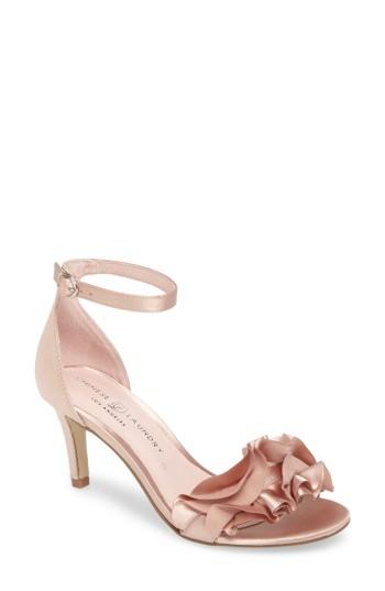 Women's Chinese Laundry Remmy Ruffle Sandal M - Beige