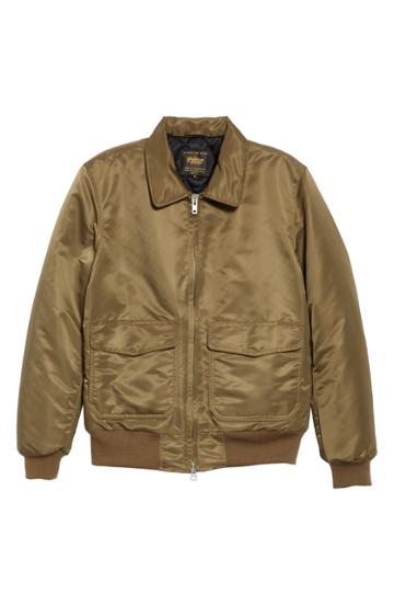 Men's Golden Bear Flight Jacket - Green