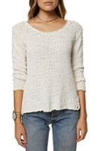 Women's O'neill Rocha Pullover Sweater - White