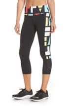 Women's Brooks Greenlight High Waist Capris, Size - Black