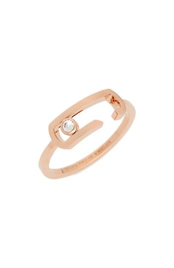 Women's Messika By Gigi Hadid Move Addiction 18k Gold & Diamond Ring