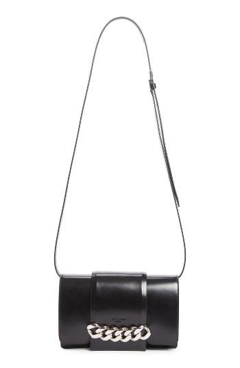Givenchy Small Infinity Calfskin Leather Shoulder Bag - Black