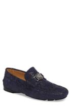 Men's Versace First Line Driving Shoe -6.5us / 39eu - Blue