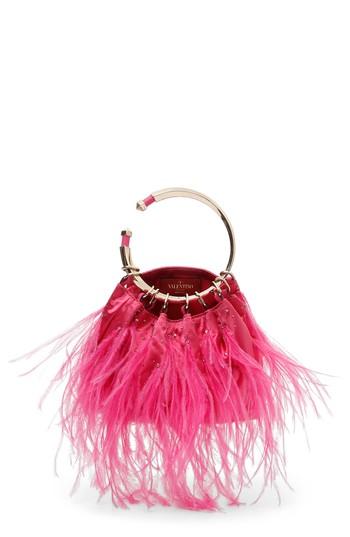 Valentino Garavani Bebop Loop Handle Clutch -