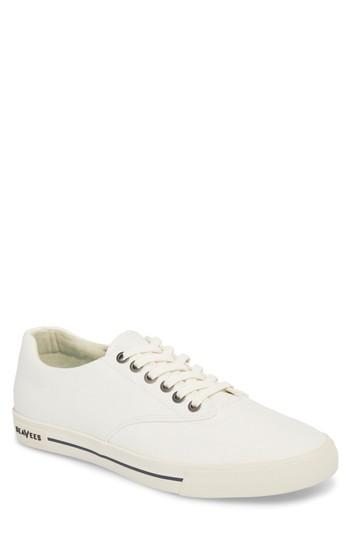 Men's Seavees Hermosa Plimsoll Sneaker M - White