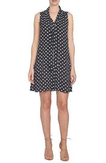 Women's Cece Daisy Dot Swing Dress