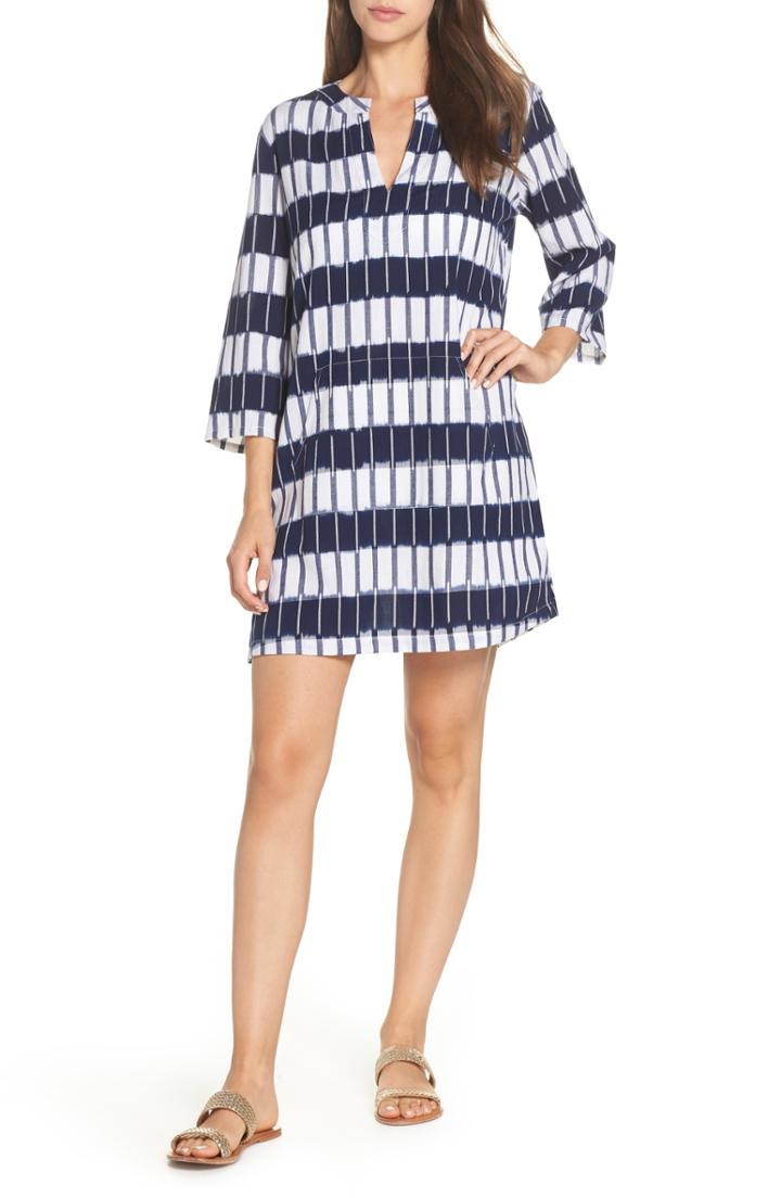 Women's Tommy Bahama Indigo Ikat Cover-up Tunic