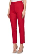 Women's Reiss Livvi Slim Crop Trousers Us / 4 Uk - Pink