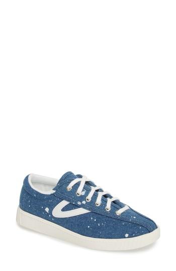 Women's Tretorn Nylite Sneaker, Size 5 M - Blue