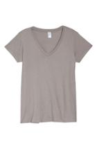 Women's Alternative Everyday V-neck Tee - Grey