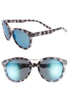 Women's Smith Bridgetown 54mm Chromapop(tm) Polarized Sunglasses - Chocolate Tortoise/ Blue