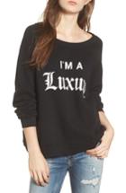 Women's Wildfox Luxurious Sommers Sweatshirt - Black