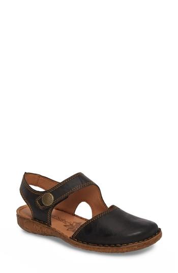 Women's Josef Seibel Rosalie 27 Sandal -7.5us / 38eu - Black