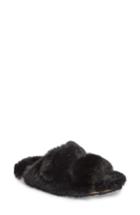 Women's Suecomma Bonnie Faux Fur Sandal - Black