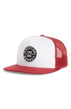 Men's Brixton Oath Iii Mesh Back Cap - White