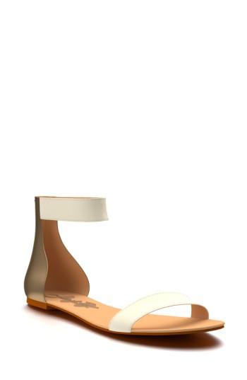 Women's Shoes Of Prey Ankle Strap Sandal .5us / 32.5eu B - Ivory