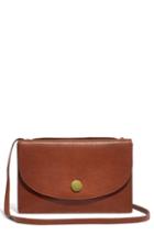 Madewell The Slim Convertible Leather Shoulder Bag - Brown