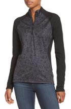 Women's Smartwool Phd Half Zip Pullover - Black