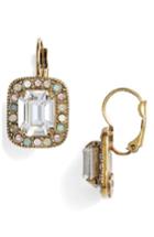 Women's Sorrelli Opulent Octagon Crystal Drop Earrings