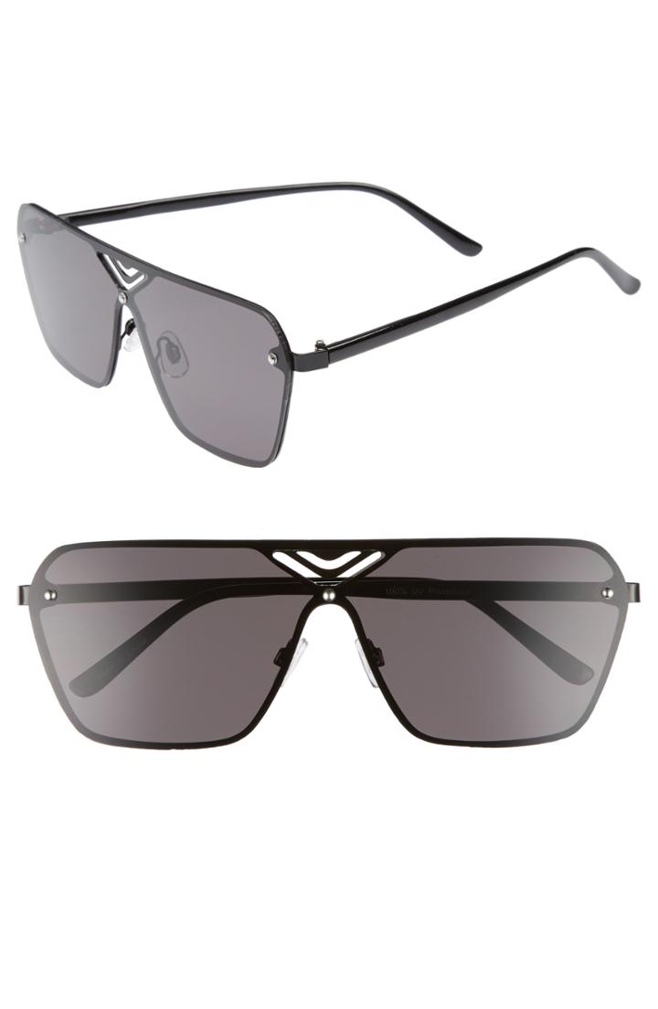 Women's Bp. 70mm Cutout Shield Sunglasses -