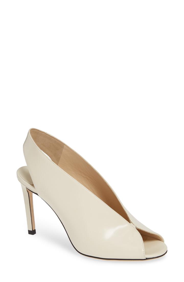 Women's Jimmy Choo Shar Slingback Sandal Us / 34eu - White
