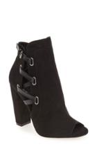 Women's Daya By Zendaya 'kaylor' Peep Toe Buckle Strap Bootie