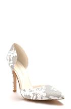 Women's Shoes Of Prey D'orsay Pump .5 B - White