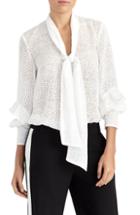 Women's Rachel Roy Collection Ruffle Sleeve Top - Red