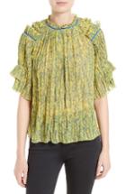 Women's Saloni Cora Ruffle Top