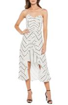 Women's Bardot Winona Stripe Ruffle Sundress - White