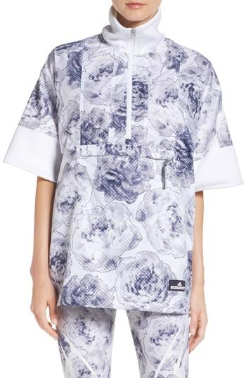 Women's Adidas By Stella Mccartney Run Floral Pullover - White