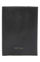 Matt & Nat Voyage Faux Leather Passport Case - Black