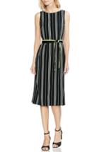 Women's Vince Camuto Stripe Dress - Black