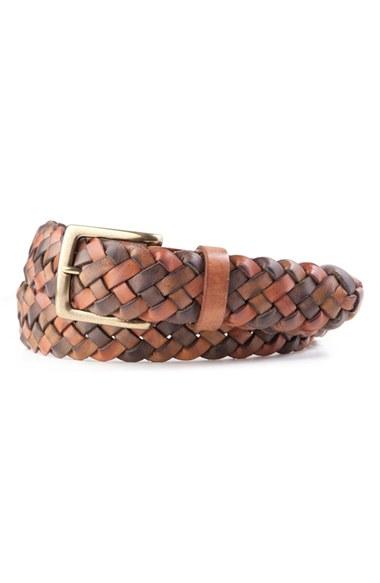 Men's Tommy Bahama Braided Leather Belt