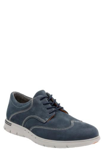 Men's Clarks 'unstructured - Byner Way' Wingtip Oxford .5 M - Blue