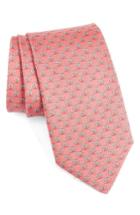 Men's Salvatore Ferragamo Bicycles Silk Tie, Size - Orange
