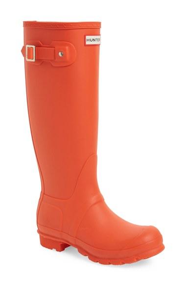Women's Hunter 'original ' Rain Boot, Size 11 M - Red